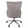 Soft Taupe Fabric Rolling Office or Conference Chair