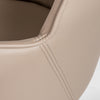 Curved Professional Office Chair in Taupe