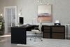 Antigua & Black L-shaped Office Desk with Extra Lateral File