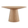 54" Round Conference Table or Desk in Oak