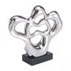 Gorgeous Winding Silver Desktop Sculpture