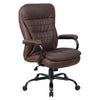 Sturdy Padded Brown Office Chair for Big & Tall