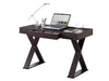 47" X-Frame Sturdy Executive Desk in Espresso