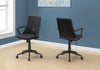 Arched Back Black Mesh Office Chair