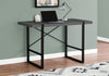 48" Simple X-Back Wagon Desk in Modern Gray