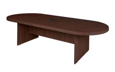 Java 120" Oval Conference Table with Power Data Port