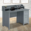 47" Secretary-Style Desk in Gray