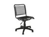 Modern Office / Conference Chair with Black Frame & Bungee Supports