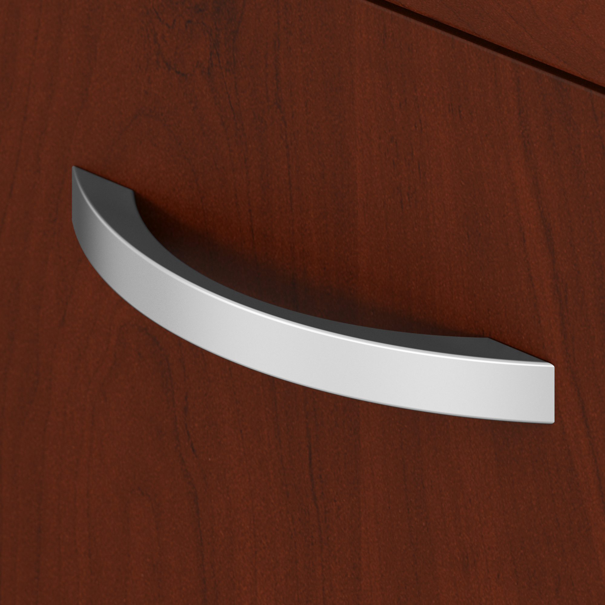 36" Pre-Assembled 2-Drawer Lateral File Cabinet in Cherry/Graphite