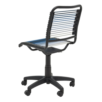 Low Back Ombre Blue Bungie Office Chair