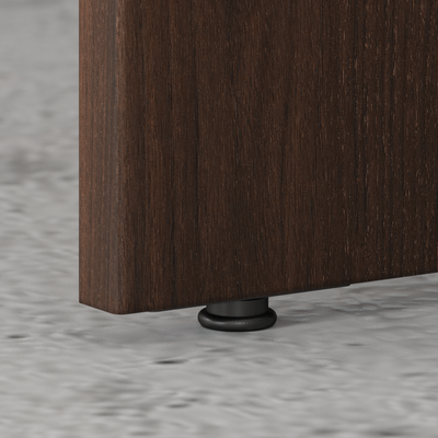 36" Pre-Assembled 2-Drawer Lateral File Cabinet in Black Walnut
