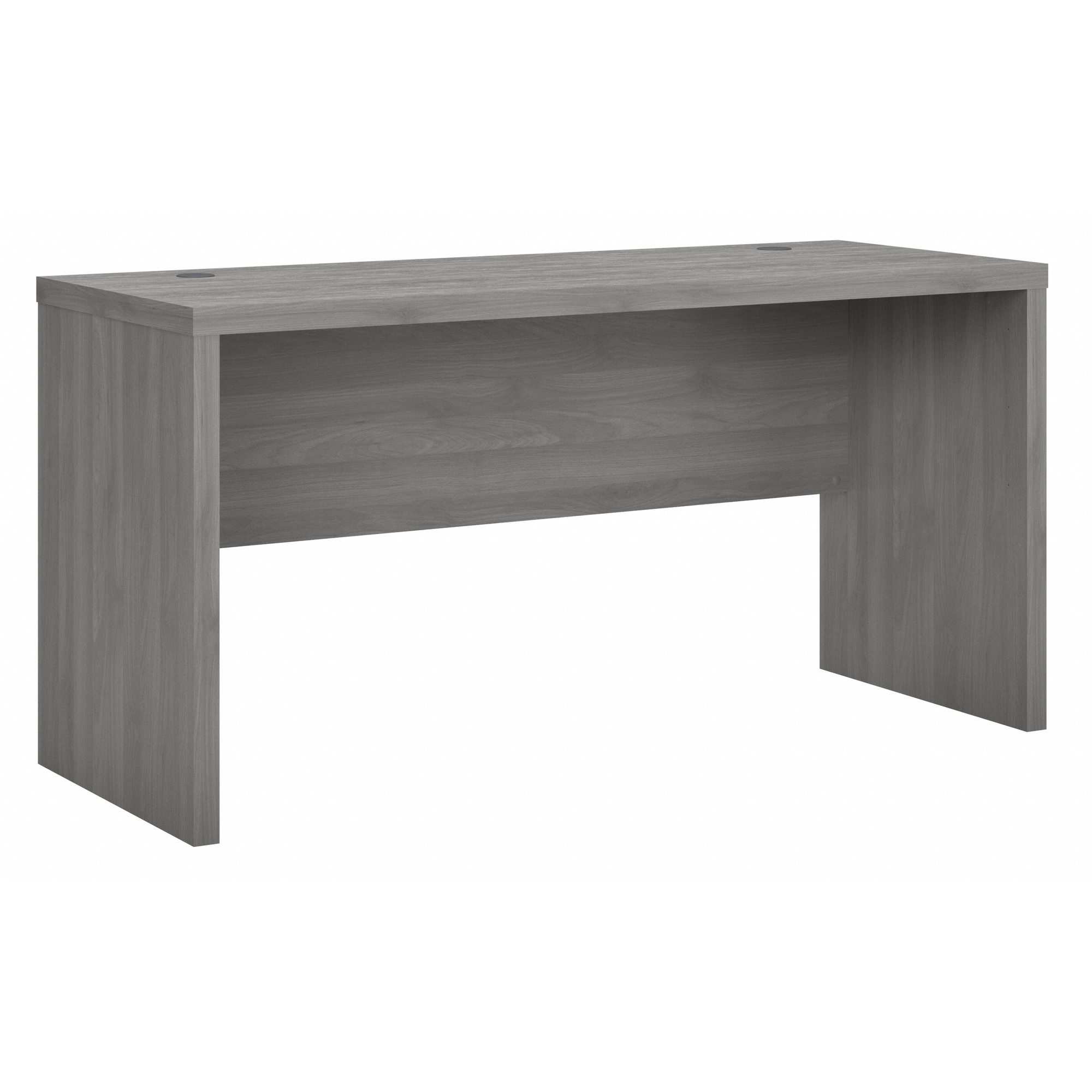 60" Modern Narrow Office Desk in Modern Gray