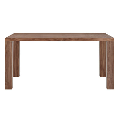 Oak 63" Walnut Rectangle Meeting Table