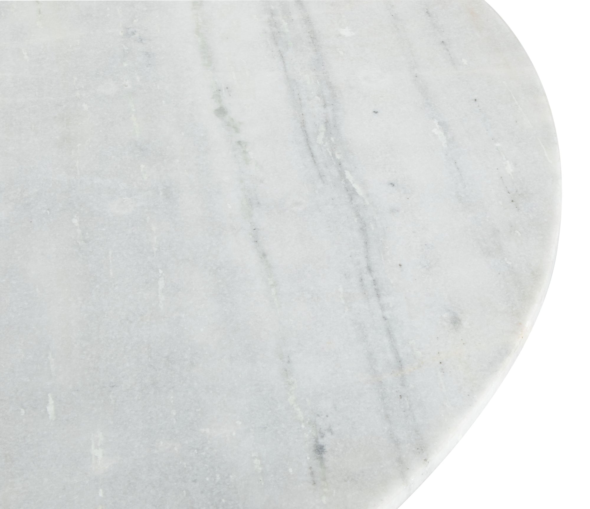 36" Round Marble Meeting Table with Gold Base