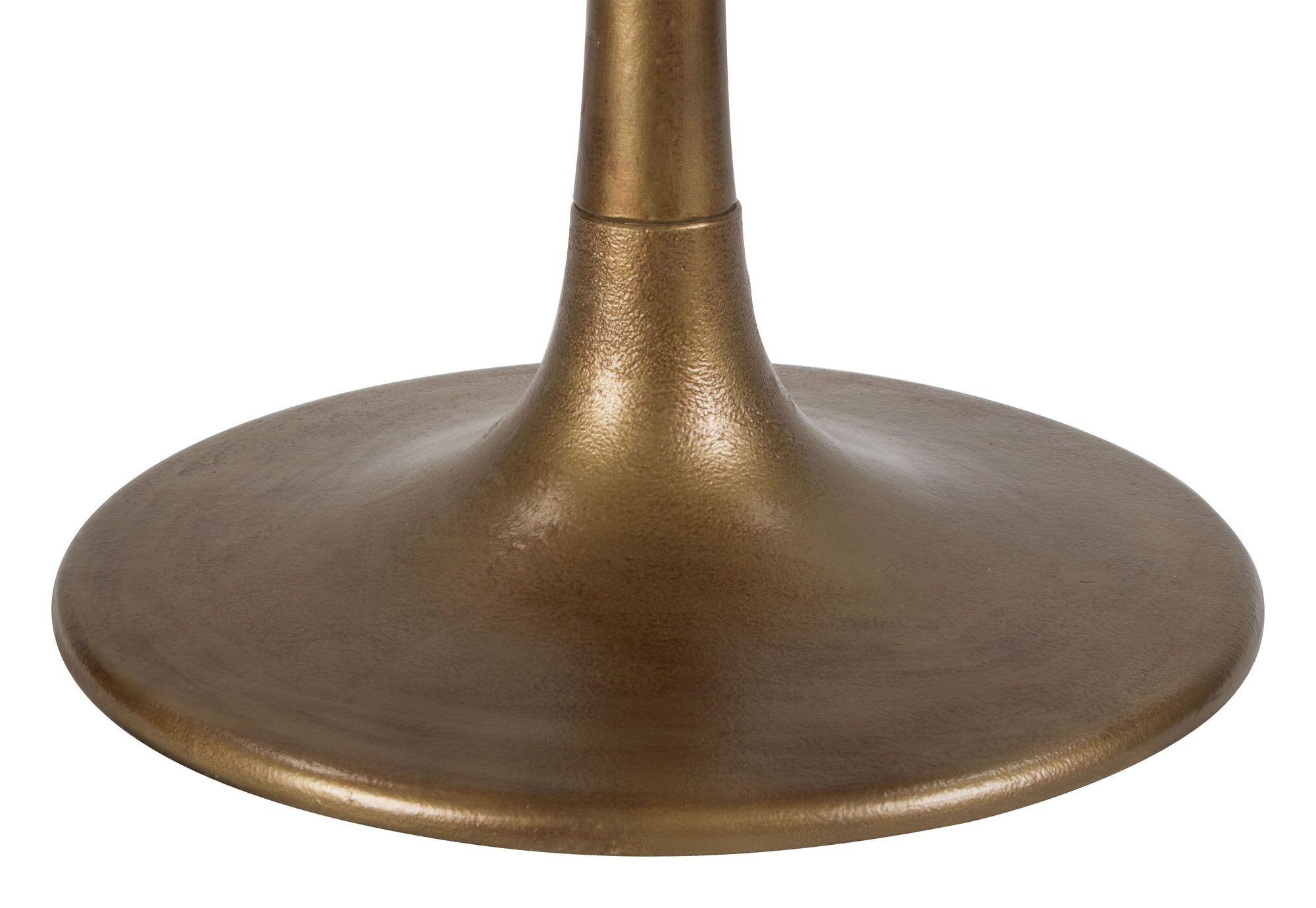 36" Round Marble Meeting Table with Gold Base