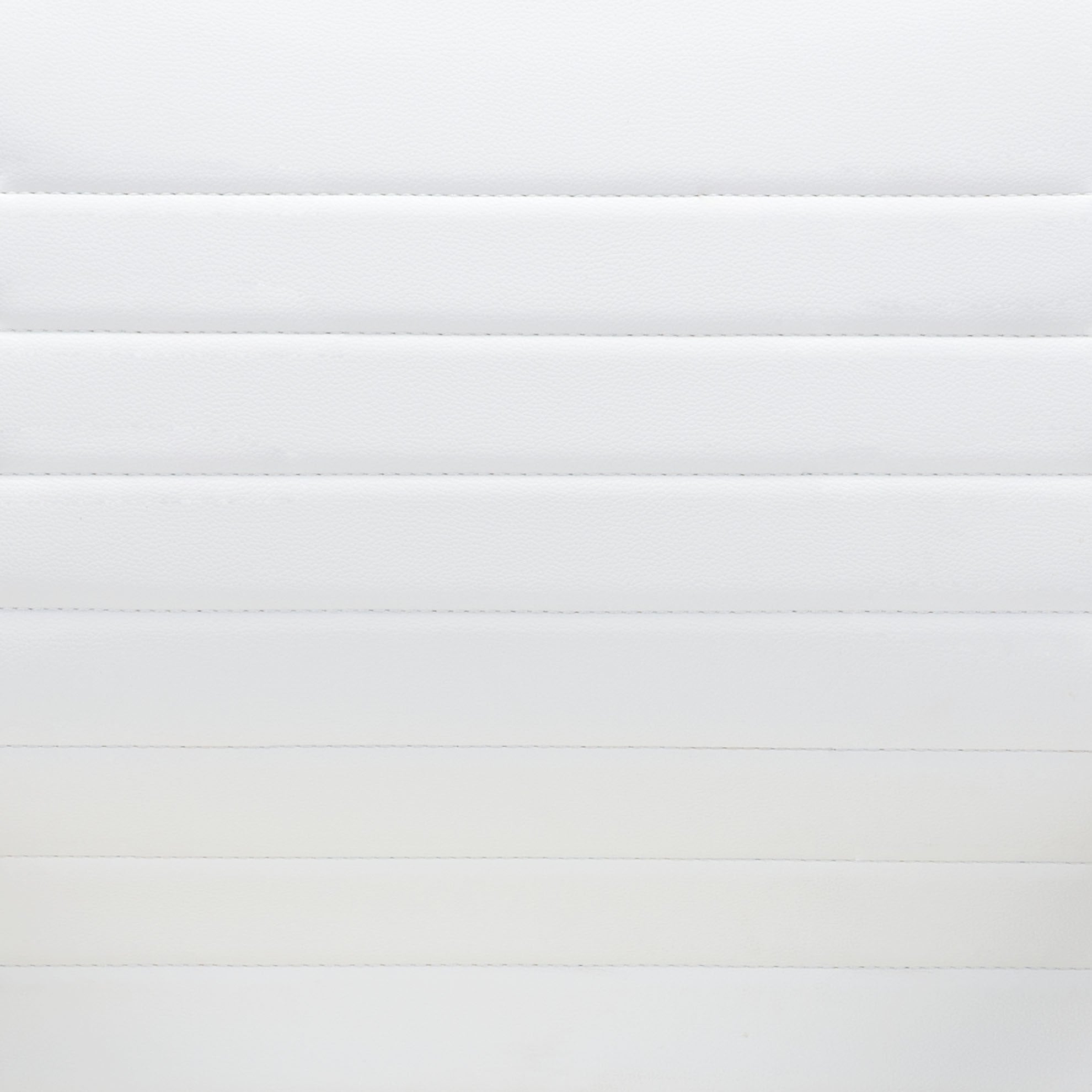 Modern White Office Chair with Elegant Contrasting Black Frame