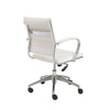 White High Back Rolling Office Chair