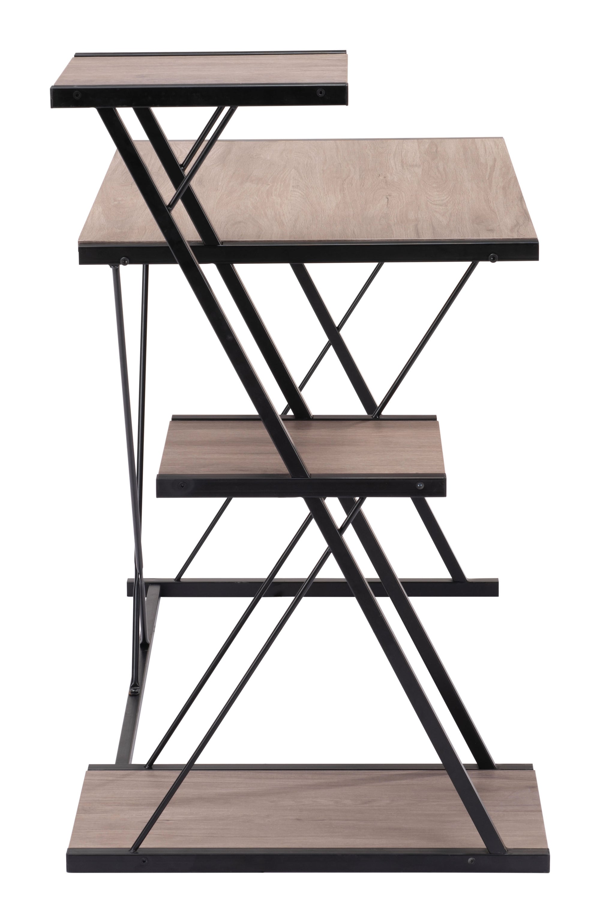 51" Modern Three-Tier Minimal Urban Desk