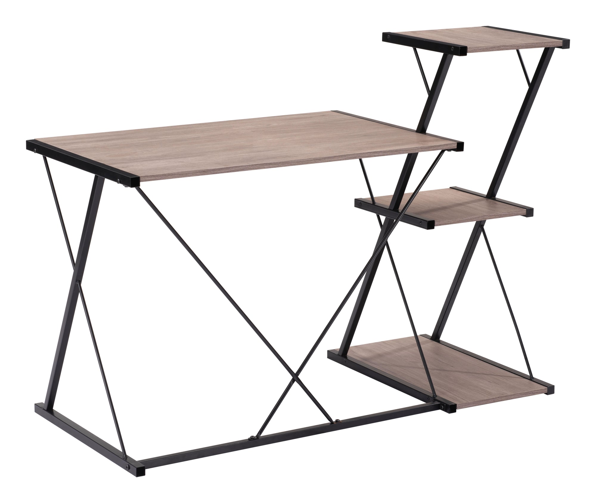 51" Modern Three-Tier Minimal Urban Desk