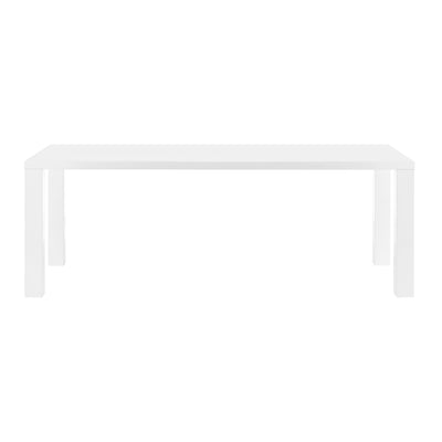 White Rectangle 84.5" Conference Table
