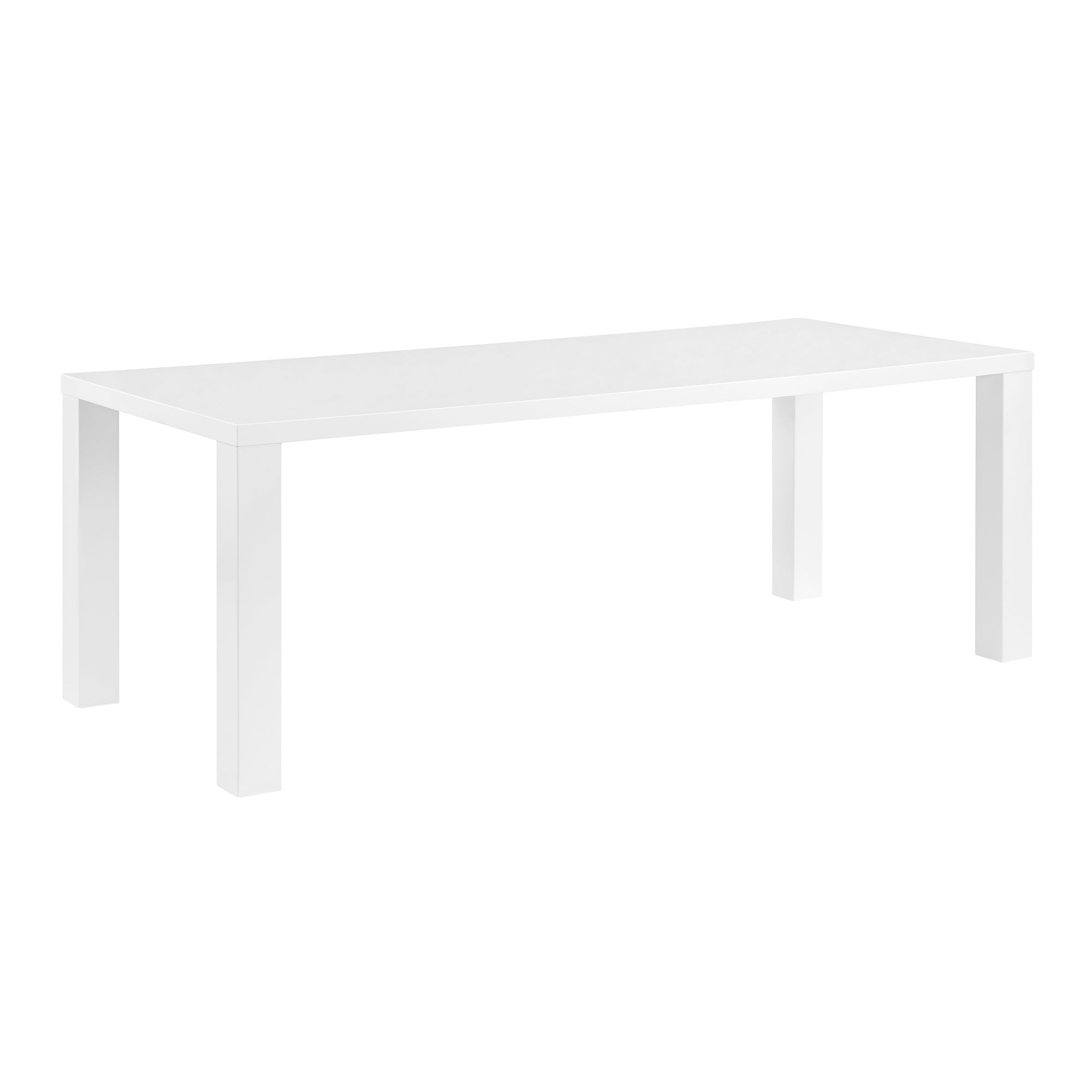 White Rectangle 84.5" Conference Table