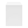 Convertible Matte White Lacquer 55" Executive Desk or Workstation