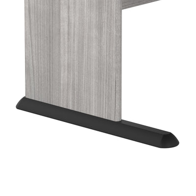 48" Rugged Modern Office Desk in Platinum Gray
