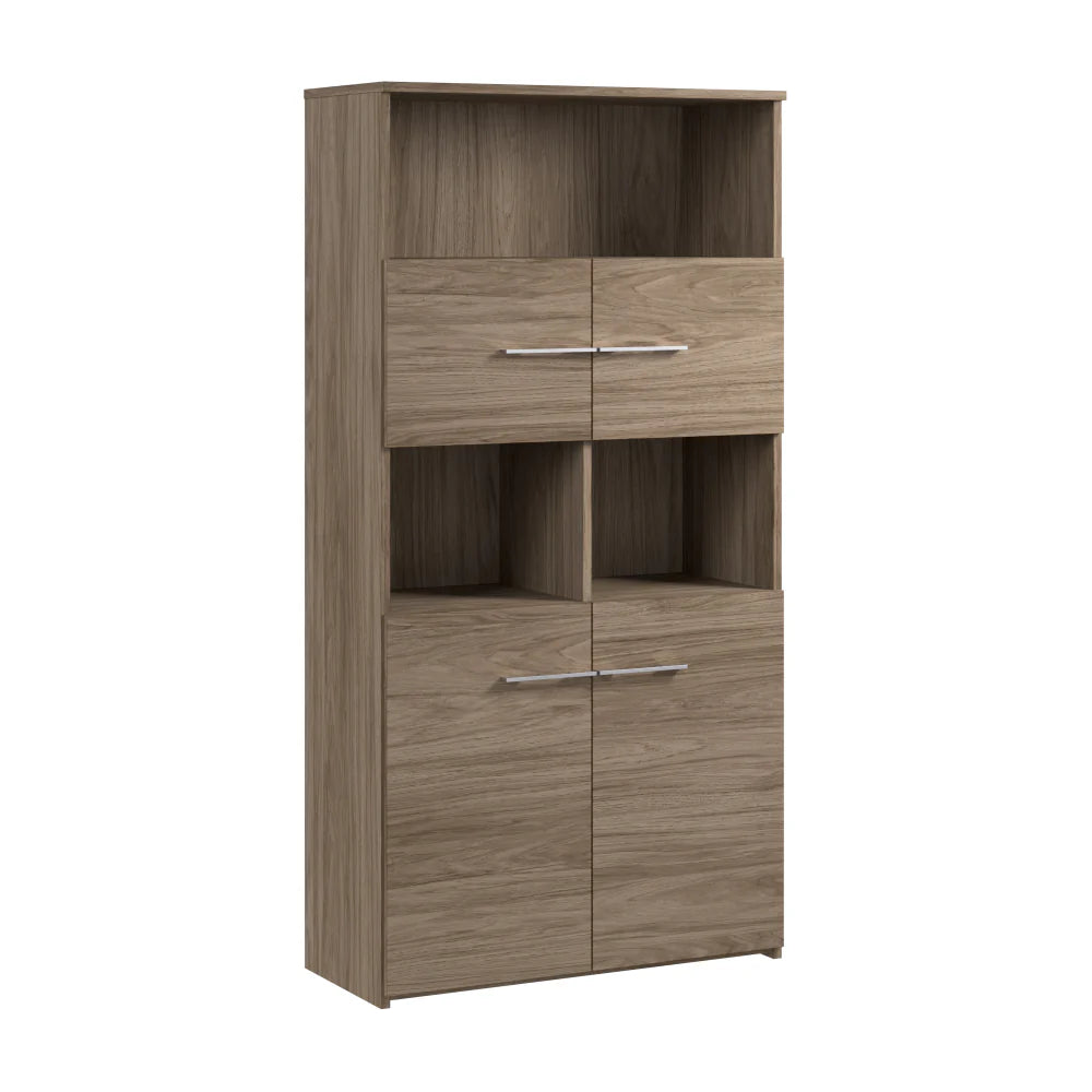 Modern Hickory Bookcase