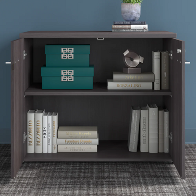 Storm Gray Storage Cabinet