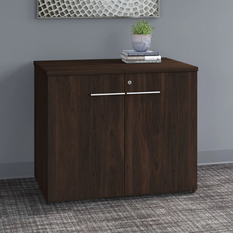 Black Walnut Storage Cabinet
