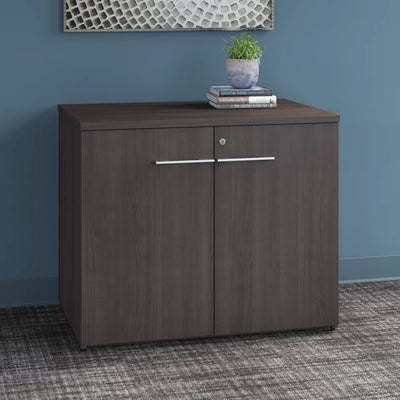 Storm Gray Storage Cabinet