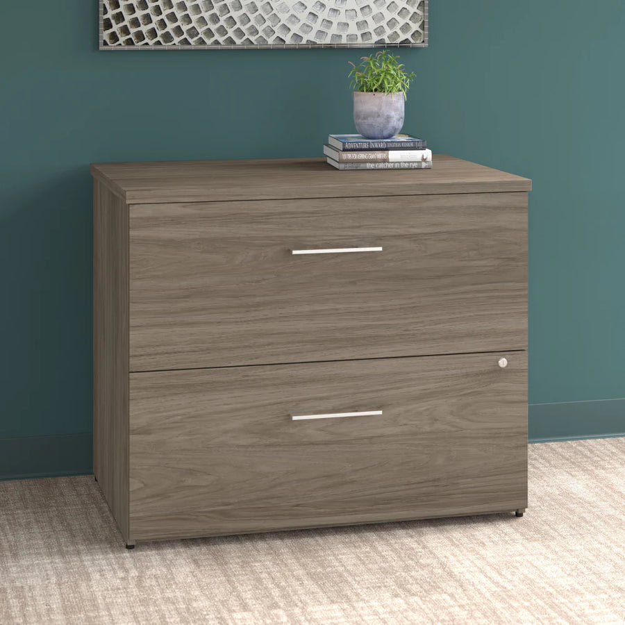 Modern Hickory Lateral File
