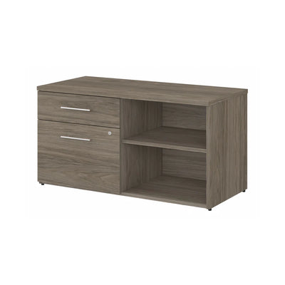 Modern Hickory File Credenza