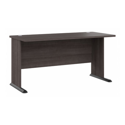 60" Rugged Modern Office Desk in Storm Gray