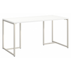 60" Elegant Modern Table Office Desk in White