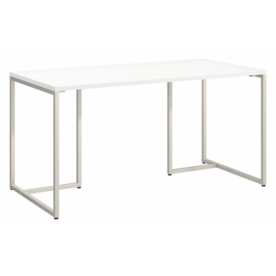 60" Elegant Modern Table Office Desk in White