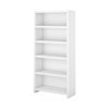 32" Modern Premium White Bookcase