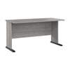 60" Rugged Modern Office Desk in Platinum Gray
