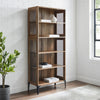 68" Historically Inspired Bookcase in Rustic Oak