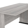 48" Rugged Modern Office Desk in Platinum Gray