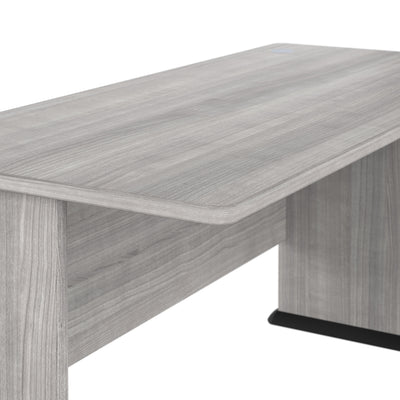 48" Rugged Modern Office Desk in Platinum Gray