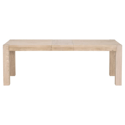 71" - 102.5" Extendable Light Oak Table