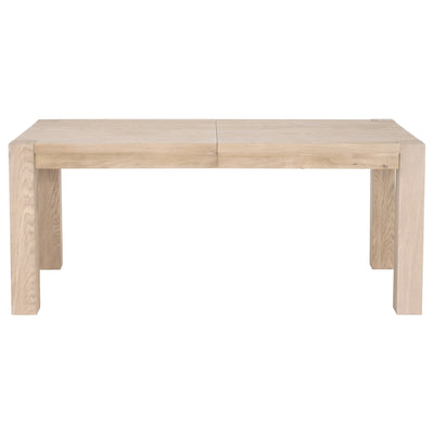 71" - 102.5" Extendable Light Oak Table