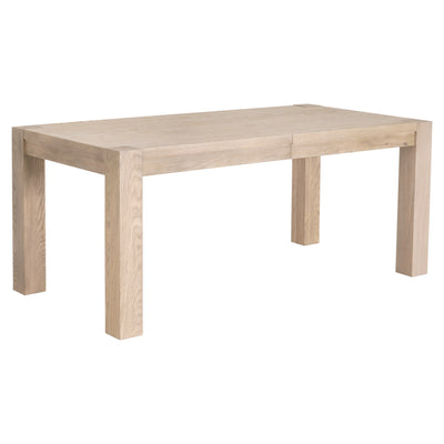 71" - 102.5" Extendable Light Oak Table