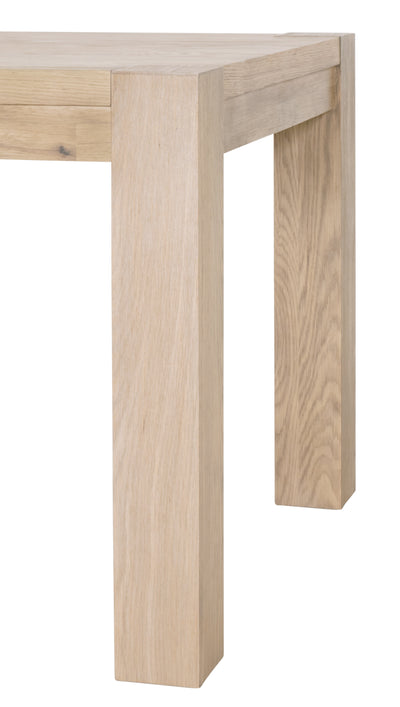 71" - 102.5" Extendable Light Oak Table