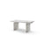 Extendable Rectangle White Ceramic Conference Table