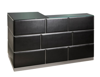 Bar Counter in White Lacquer or Wenge