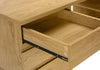 L-Shaped 60" Natural Contemporary Office Desk