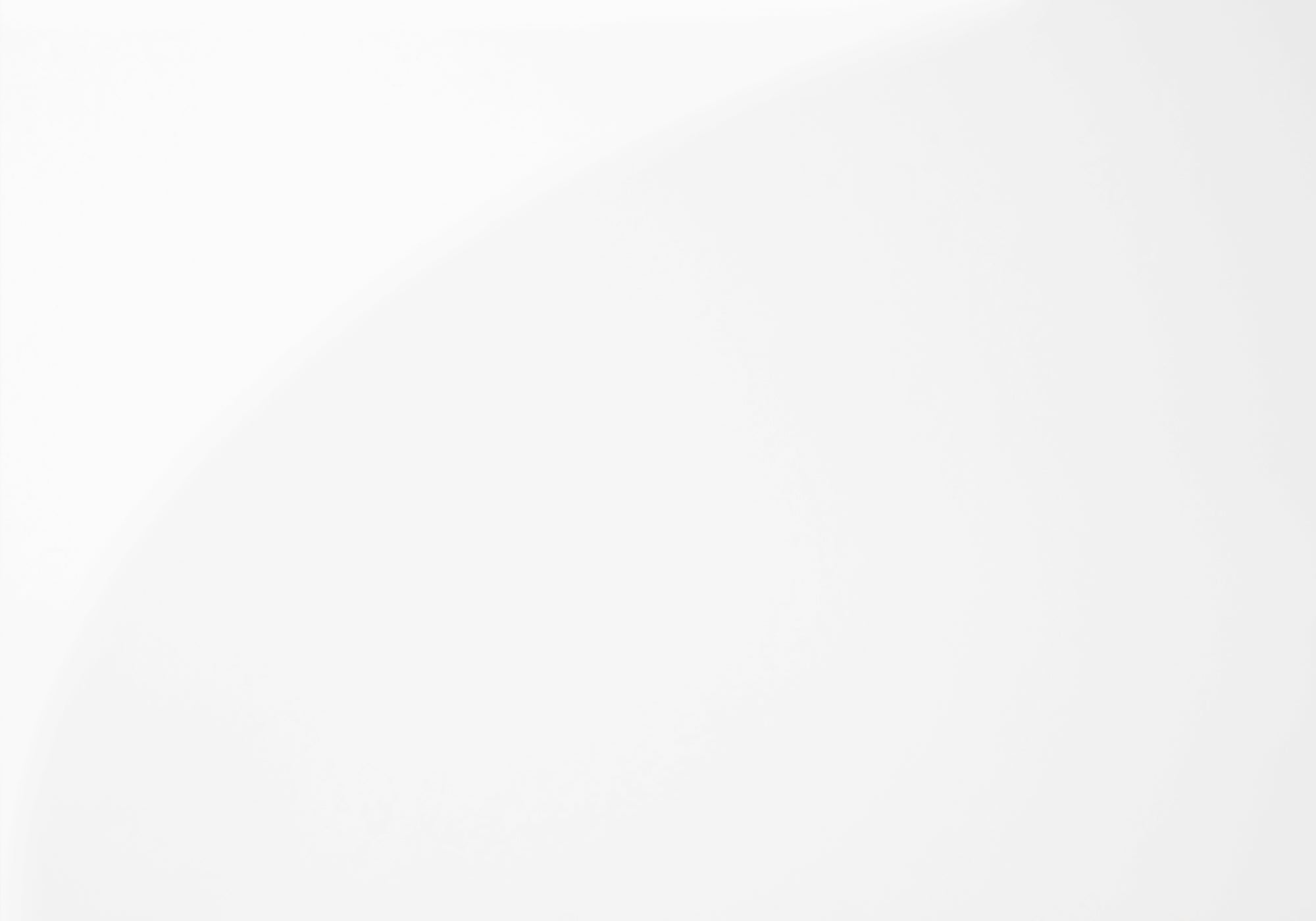 Modern White 18" Gloss Mobile File Cabinet