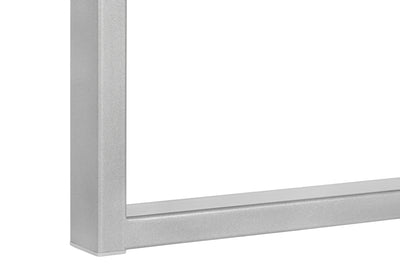 L-Shaped 60" Grey Corner Desk with Storage